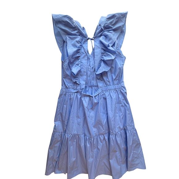 And The Why Charlotte Dress in Blue Size Large - Picture 4 of 6
